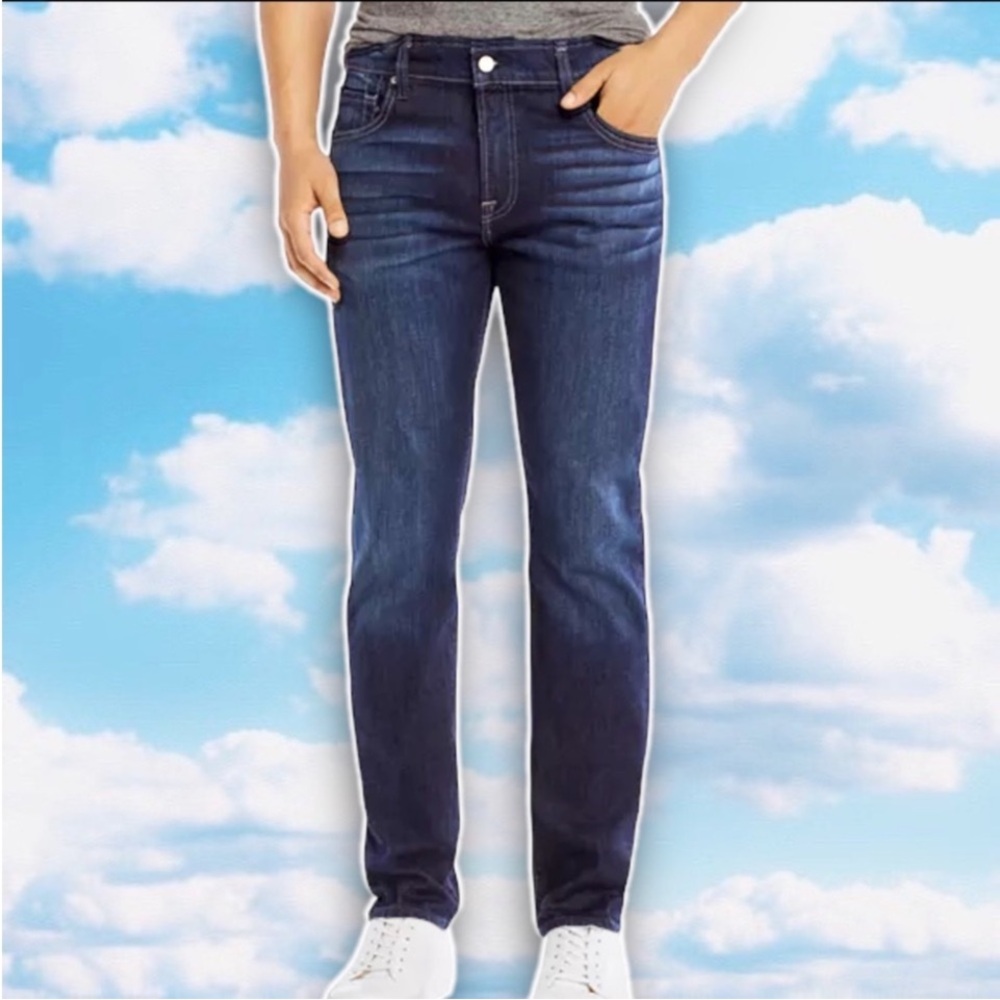 7 FOR ALL MANKIND Adrien Slim Fit Jeans 40x30 Back to School Denim Straight Leg